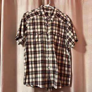 men’s button up shirt